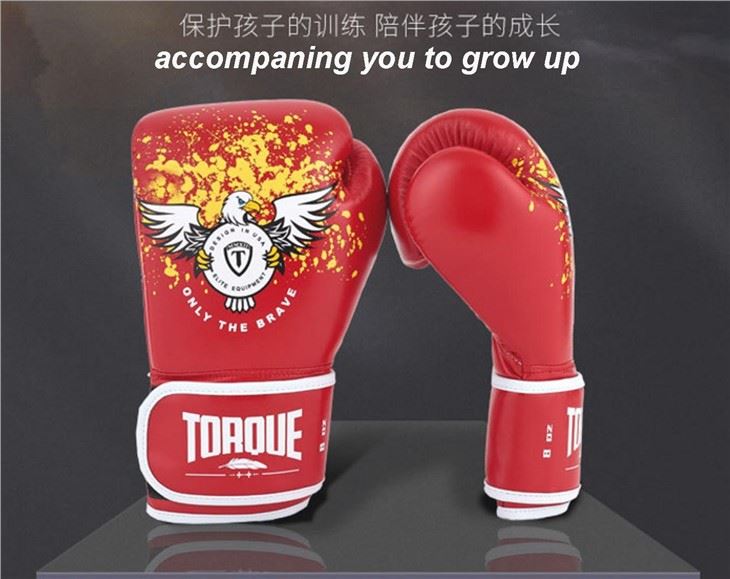 Kids Leather Sports Boxing Gloves